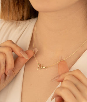 925 Sterling Silver Custom Name Necklace