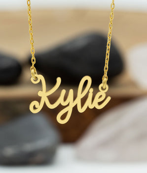 925 Sterling Silver Personalized Dainty Name Necklace