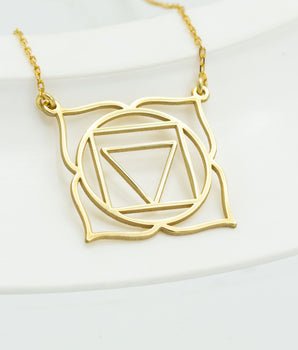 925 Sterling Silver Root Chakra Necklace