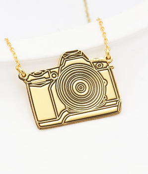 925 Sterling Silver Camera Neclace