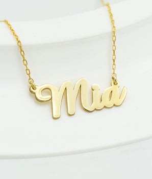 925 Sterling Silver Name Necklace