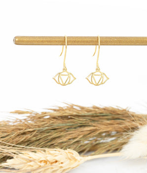 925 Sterling Silver Third Eye Chakra Earring