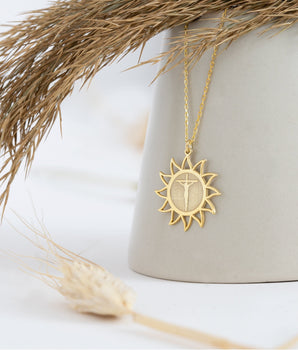 925 Sterling Silver Jesus Necklace