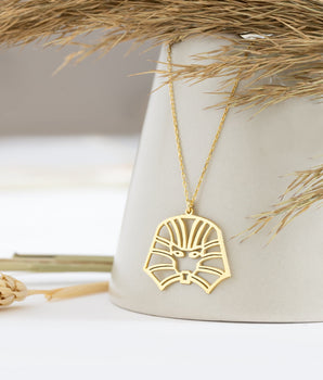 925 Sterling Silver Egypt Jewelry Pharaoh Necklace