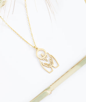 925 Sterling Silver Egypt Jewelry Sekhmet Necklace