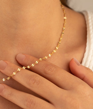 925 Sterling Silver Anchor Chain Necklace