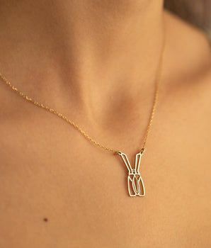 925 Sterling Silver Egypt Jewelry Set Necklace