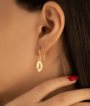 925 Sterling Silver Cat Dangle & Drop Earrings