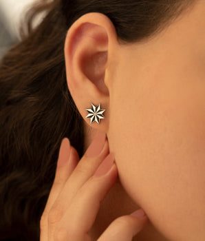 925 Sterling Silver Star Earring for Women
