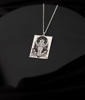 925 Sterling Silver Hecate Necklace