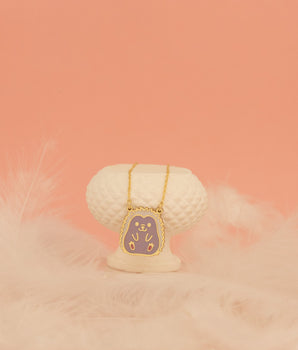 925 Sterling Silver Adorable Tiny Hedgehog Necklace