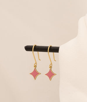 925 Sterling Silver Shining Star Earring